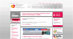 Desktop Screenshot of bdrh.de