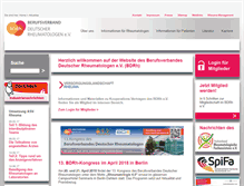 Tablet Screenshot of bdrh.de
